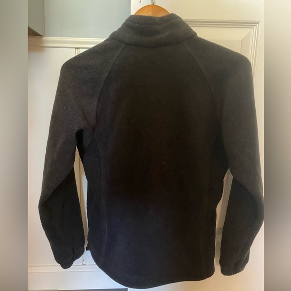 Columbia Womens Size S Black Full Zip Fleece Sweater Jacket - Picture 3 of 3